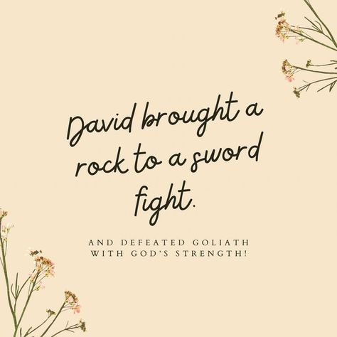 David Quotes Bible, David And Goliath Quotes, David In The Bible, Christ Pictures, David Bible, Stone Quotes, Gods Strength, Bible Journaling Ideas Drawings, King Quotes