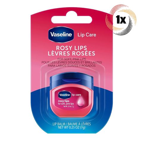 Vaseline Lip Therapy is a lip balm you can rely on that provides long-lasting relief from dryness, dullness and cracked lips. This everyday essential for healthy-looking lips is made with 100% pure Vaseline Jelly, just like all Vaseline lip care products. Vaseline Jelly is the original wonder jelly that has been helping to heal dry skin. Cute Vaseline, Lip Vaseline, Pink Vaseline, Vaseline Lip Care, Vaseline Lip Therapy Rosy, Soft Pink Lips, Vaseline Rosy Lips, Lip Care Products, Vaseline Uses