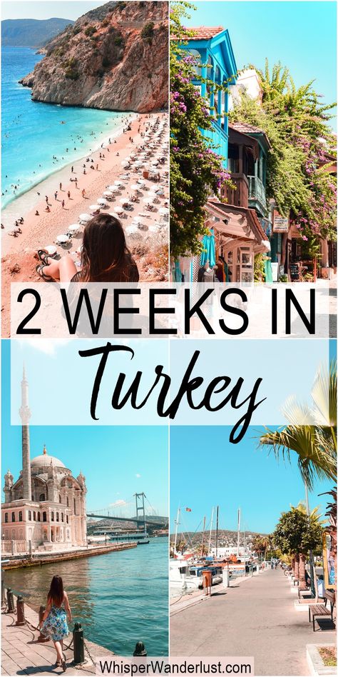 turkey itinerary | best places to visit in Turkey | best things to do in turkey | turky activities | best cities in turkey | turkey travel guide | visit turkey | where to go in turkey | most beautiful places in turkey | istanbul | cappadocia | antalya | bodrum | food in turkey | turkey road trip | two weeks in turkey | 2 weeks in turkey | explore turkey | turkey bucket list | pamukkale Turkey Visit Beautiful Places, Turkey In August, Travel To Turkey Beautiful Places, Turkey Must See Travel, Turkey Things To Do, Turkey Itenary, Turkey Travel Itinerary, Where To Go In Turkey, Best Places In Turkey