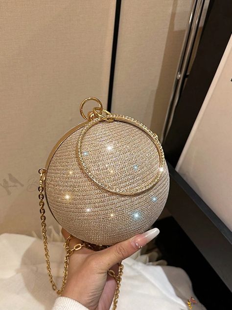 Bird in Bag - Elegant Round Handbag for Women Round Handbag, Money Art, Circle Bag, Women Bride, Perfect Bride, Clutches For Women, Pearl Bag, Novelty Bags, Gold Collar