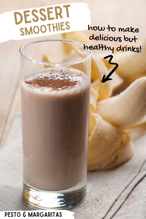 Mention smoothies and most of us think of a morning solution or maybe for lunch. But you can make dessert smoothies that are perfect for a healthy dessert or a sweet treat. Check out how the make them, what to use to make a normal recipe into something a little sweeter and see a collection of dessert smoothie recipes to get you started! Evening Smoothies Healthy, Healthy Snickers Smoothie, Healthy Smoothie Before Bedtime, S’mores Smoothie, Tropical Smoothie Cafe Recipes, Healthy Apple Pie Smoothie, Sweet Smoothies, Oat Smoothie, Yummy Smoothie Recipes