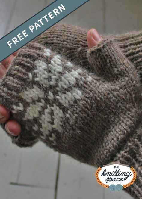 Fair Isle Fingerless Gloves Pattern Free, Winter Knitting Patterns, Knitting Gloves Pattern, Fingerless Gloves Knitted Pattern, Knitting Gloves, Knitting Mittens, Knitted Mittens Pattern, Gloves Knitted, Knitted Mittens