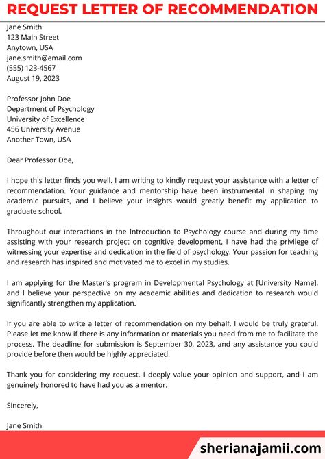 A request letter of recommendation is a polite and formal letter you write to ask someone (usually a professor, teacher, employer, or mentor) to write a recommendation letter for you. This letter talks about your skills, qualities, and accomplishments to support your applications for jobs, schools, or other opportunities. It’s like asking someone to vouch […] How To Ask For A Letter Of Recommendation, How To Ask For A Recommendation Letter, Letter Of Recommendation Request, Request Letter Sample For School, Letter Of Recommendation Format, Teacher Letter Of Recommendation, Career Portfolio, College Recommendation Letter, English Letter Writing