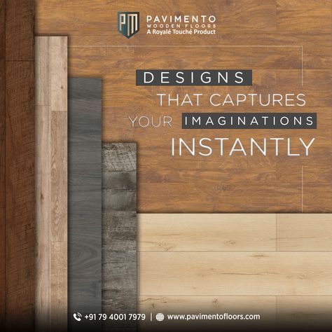 Flooring laminate designs that capture the beauty of your imaginations instantly. #FlooringLaminates #WoodenFlooring #WoodenFloors #PavimentoFloors Johnson Tiles, Flooring Laminate, Spc Flooring, Social Post, Motion Graphic, Wood Laminate, Design Graphics, Social Media Design Graphics, Post Ideas