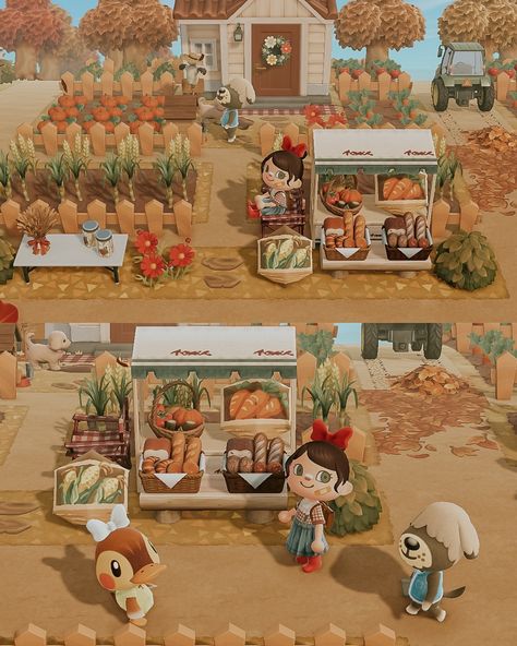 Corn Patch friends! 🌽 🚜 Thank you @acnhtreasureisland Animal crossing new horizons ACNH Nintendo switch wholesome gaming cozy design fall autumn cottagecore island idea inspiration aesthetic cosy decor build inspo game photography cute villagers small town vibes happy friendship towncore farm #acnh #acnhdesigns #acnhcommunity #acnhinspo #acnhisland #acnhdesign #acnhidea #acnhfarmcore #acnhfall #crossingcreations #nookspiration #acnhphotography #acnhaesthetic #acnhvillager #acnhvillagers ... Acnh Cottagecore Build Ideas, Acnh Long Area Ideas, Forest Animal Crossing Ideas, Cottage Core Animal Crossing Villagers, Acnh Sandwich Shop, Acnh Towncore Neighborhood, Cottagecore Animal Crossing Villagers, Cottage Core Villagers Acnh, Acnh Ketchup Yard