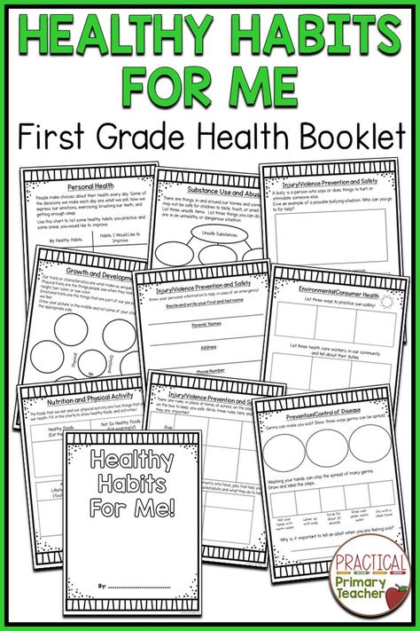 Physical Activities For Preschoolers, Elementary Health Lessons, Health Lesson Plans, Primary Teacher, Teachers Toolbox, Primary Science, Physical Activities For Kids, Homeschool Elementary, Health Activities