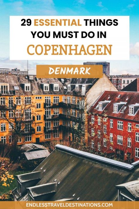 Copenhagen Must See, Copenhagen To Do, Things To Do In Copenhagen Denmark, Copenhagen Bucket List, Copenhagen Things To Do, Copenhagen Guide, Copenhagen Trip, Copenhagen Attractions, Travel Copenhagen