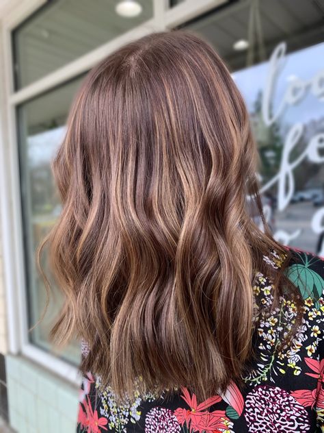 Foils Brown Hair, Half Head Of Foils On Brown Hair, Blonde Highlights On Brunette Hair, Blonde Highlights On Brunette, Highlights On Brunette Hair, Highlights On Brunette, Bohemian Hair, Brown Hair Balayage, Hair Balayage