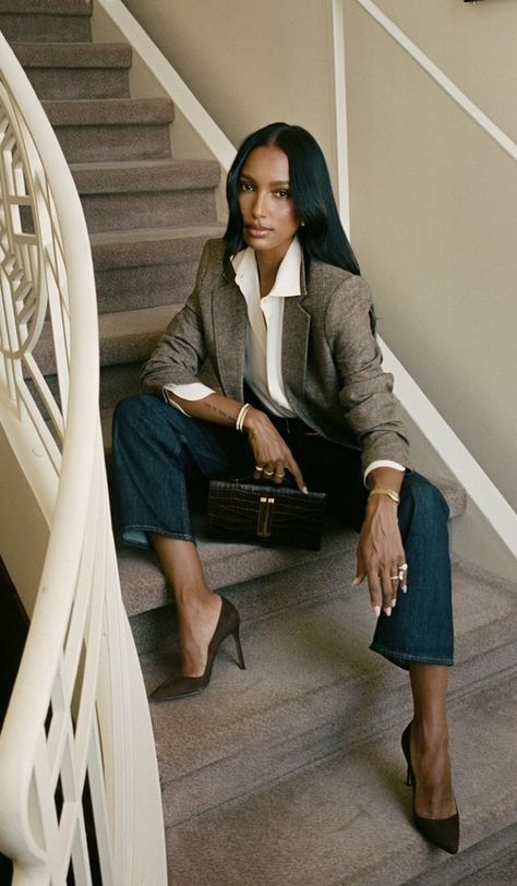 Jasmine Tookes Style, Jasmin Tookes, Jasmine Tookes, Work Fits, Work Attire, Work Outfits, Classy Outfits, Chic Outfits, Work Outfit