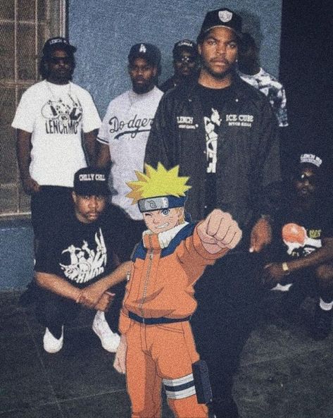 Anime And Rappers Icons, Rappers With Anime Characters, Anime With Rappers, Celebrities With Anime Characters, Rapper And Anime, Gangsta Anime, Trippy Cartoon, Rap Album Covers, Anime Rapper