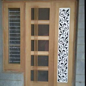 Jali Door Design, Jali Door, Latest Door Designs, Flush Door Design, House Front Door Design, Single Door Design, Wood Art Diy, Front Door Design Wood, House Wall Design