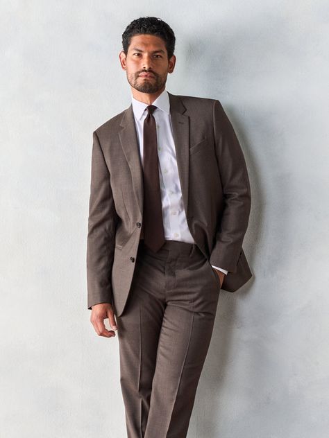 Brown Groomsmen Suits, Brown Suit Vest, Brown Suit Wedding, Mens Wedding Guest Outfit, Brown Groomsmen, Wedding Guest Outfit Men, Brown Tuxedo, Wedding Guest Men, Wedding Guest Suits