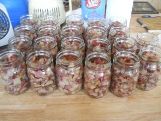 How to Pressure Can Bacon Pieces Canning Bacon Bits, How To Can Bacon, Canning Bacon, Canned Bacon, Canning Meat, Pressure Canning Recipes, Best Bacon, Freezer Burn, Pint Jars