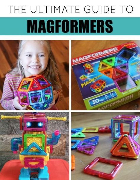 The Ultimate Guide to Magformers Ideas - These are going to change how your kids play!!! Magformers Ideas, Hannah Grace, Basic Math Skills, Afterschool Activities, Fun Activities For Kids, Sensory Activities, Learning Through Play, Creative Kids, Kids Stuff