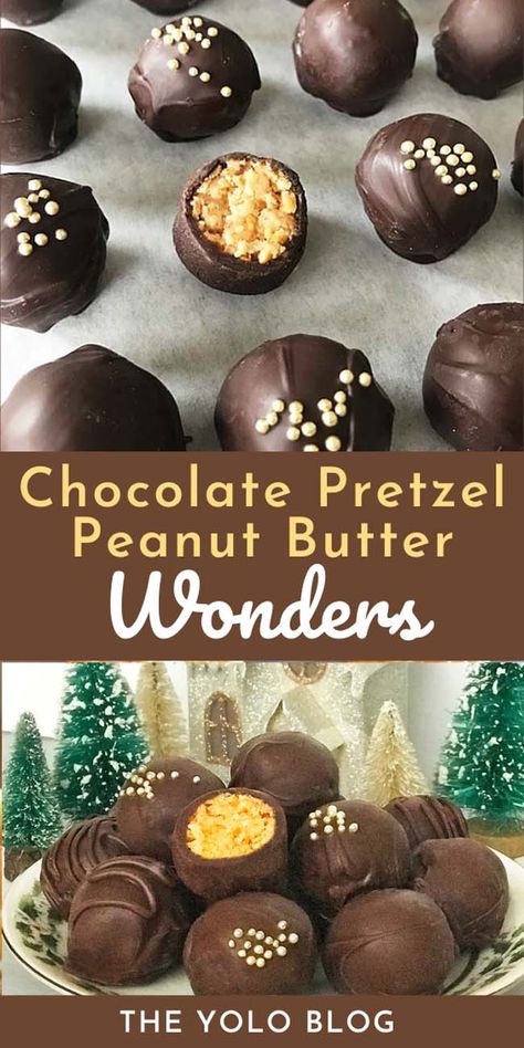 Chocolate Pretzel Peanut Butter Balls, Peanut Butter Pretzel Buckeyes, Buckeye Peanut Butter Pretzel Bites, Buckeye Pretzel Bites, Peanut Butter Chocolate Pretzels, Best Rice Crispy Treats Recipe, Peanut Butter Meltaways Recipe, Candyland Treats, Pretzels Bites