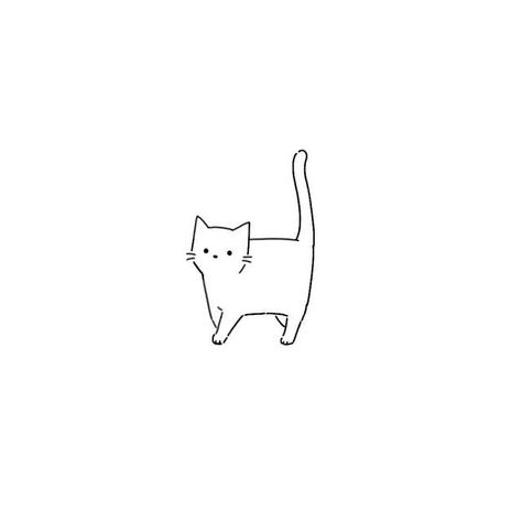 drawingwork #lolcat #moontattoo Cute cat dood Cat Doodle Tattoo, Sunrise Tattoos, Tattoos Sunset, Lightning Tattoos, Tattoos Rainbow, Minimalist Cat Tattoo, Tattoos Moon, Tattoos Abstract, Kitten Tattoo