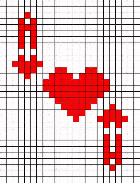 Ace Of Hearts Playing Card Perler Bead Pattern Stitched Bookmarks, Hearts Playing Cards, Tiles Ideas, Poker Party, Graph Crochet, Pattern Maker, Ace Of Hearts, Ace Of Diamonds, Pixel Crochet