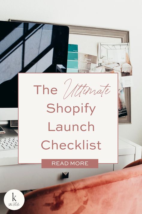 Shopify Website Design Tips, Shopify Checklist, Shopify Services, Shopify Tips, Shopify For Beginners, Shopify Website Design Inspiration, Website Checklist, Shopify Business, Launch Checklist