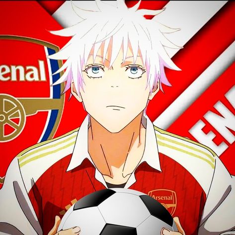 #Animes #Football #Gunners Anime Football Pfp, Arsenal Anime, Arsenal Pfp, Football Pp, Anime Jersey, Football Pfp, Football Anime, Soccer Anime, Anime Vines