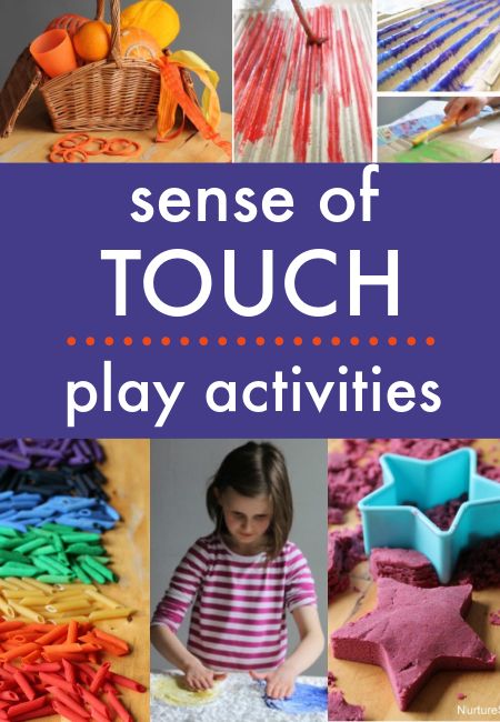 Sense of touch activities for children - NurtureStore Preschool Sense Of Touch, Sense Of Touch Sensory Bin, Touch Sense Activities Kids, Touch Activities For Toddlers, Sense Of Touch Activities Preschool, Sense Of Touch Activities, Touch Activities, Sensory Play Activities, Fun Kids Crafts