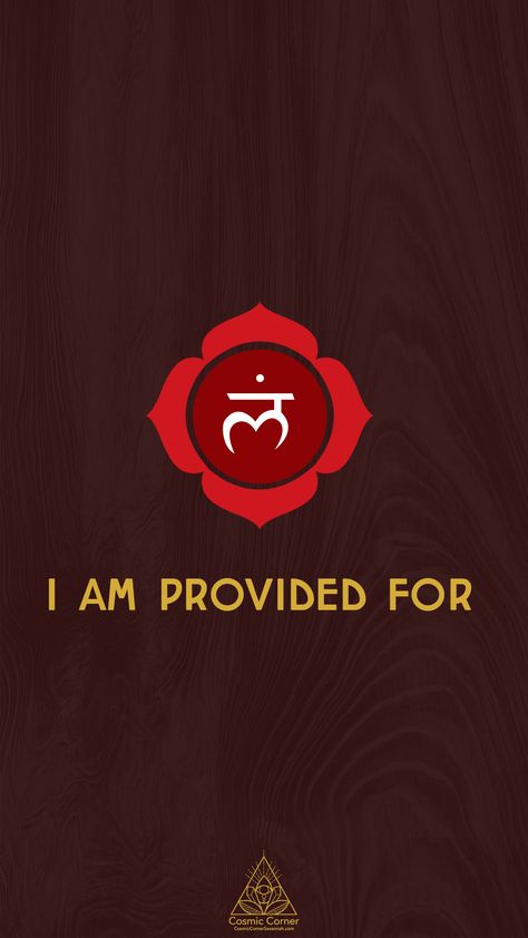 root chakra affirmation iphone wallpaper Chakra Art Wallpaper, Root Chakra Wallpaper, Chakra Wallpaper, Root Chakra Affirmations Wallpaper, Root Chakra Work, Root Chakra Image, Root Chakra Healing Affirmations, Root Chakra Mantra, Chakra Work