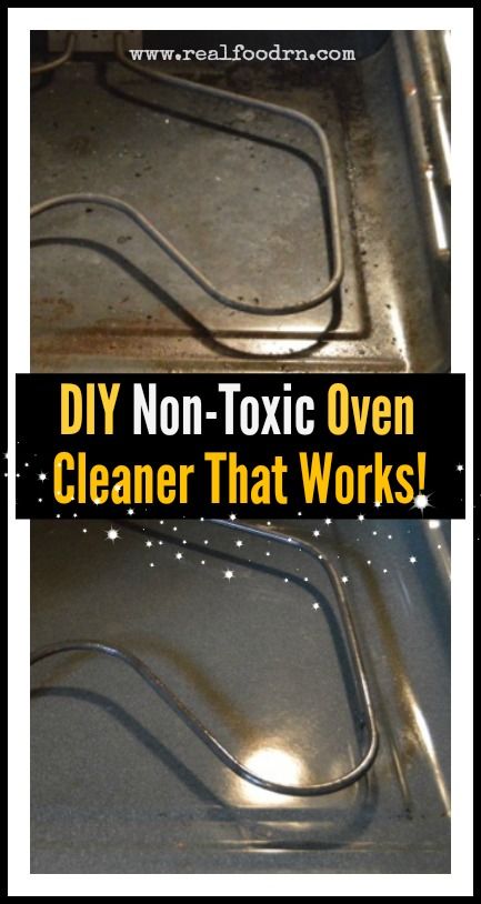 DIY Non-Toxic Oven Cleaner That Works! Ditch the harsh chemical cleaners that can cause all sorts of ill health problems and clean your oven with this amazing non-toxic cleaner. It has serious oven cleaning power! realfoodrn.com Best Oven Cleaner, Natural Oven Cleaner, Oven Cleaner Diy, Oven Cleaning Hacks, Homemade Oven Cleaner, Clean Your Oven, Galaxy Slime, Toxic Products, Oven Cleaner