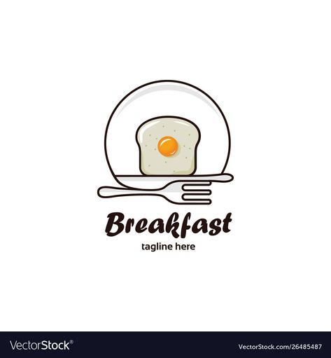 Breakfast Logo, Simple Breakfast, Big Picture, Vector Logo, Png Images, Adobe Illustrator, Vector Free, Vector Images, Illustrator