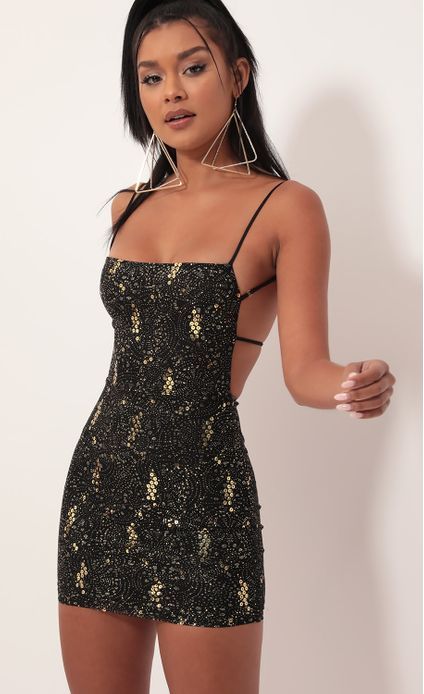 Party dresses > Starstruck Strappy Dress in Black Starlight Best Formal Dresses, Square Neckline Dress, Being Extra, Strappy Dress, Fashion Figures, Neckline Dress, Bride Clothes, Strappy Dresses, Grand Entrance