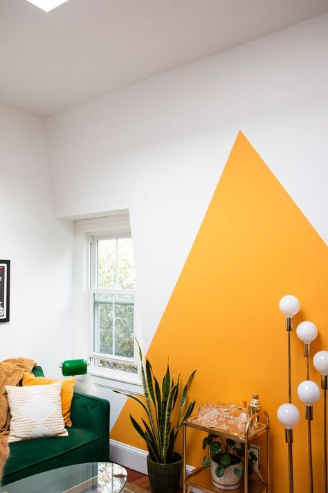 Room With High Ceilings, Golden Triangle, Providence Ri, Where The Heart Is, Painted Wood, High Ceiling, Home Office Decor, Something Special, Pyramid