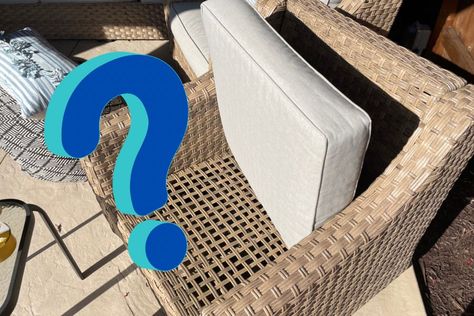 13 Simple Ways to Attach Cushions to Patio Furniture - www.homelifeleisure.com How To Keep Patio Cushions From Sliding, Outside Cushions, Patio Furniture Diy, Outside Furniture, Patio Pillows, Porch Furniture, Tired Of Trying, Furniture Pads, Patio Furniture Cushions