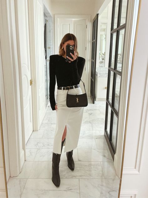 Ysl Belt Outfit, Ysl Belt, Belt Outfit, Tres Chic, Leather Belt, Fashion Inspo, Leather