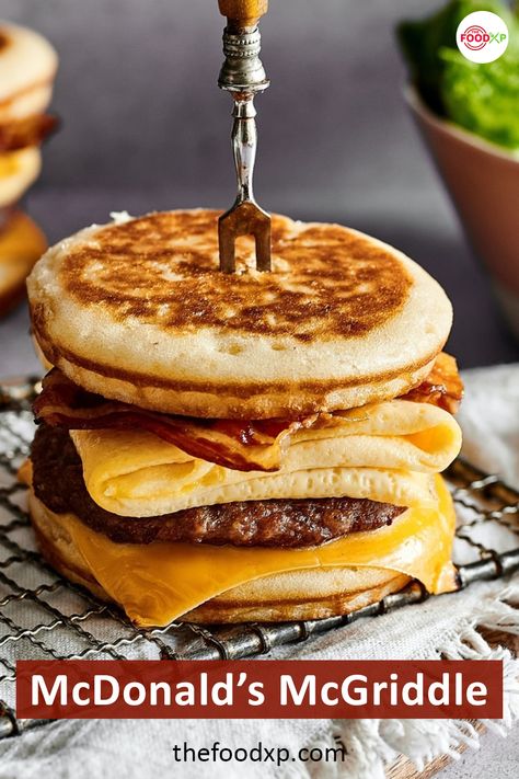 Freezer Mcgriddles, Diy Sausage Mcgriddle, Copycat Mcdonald’s Mcgriddle, Homemade Mcgriddle Breakfast Sandwiches, Easy Mcgriddle Recipe, Blueberry Mcgriddle, Homemade Mcgriddle Muffins, Bacon Mcgriddle Recipe, Mcdonald’s Sausage Mcgriddle