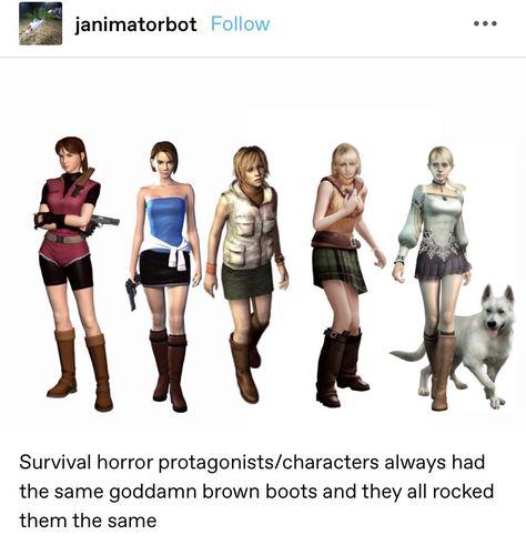 Horror Game Characters, Horror Video, Game Protagonist, Horror Video Games, Retro Horror, Silent Hill, Game Characters, Gaming Memes, Gaming Clothes