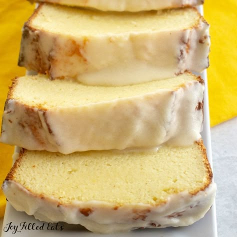 Buttermilk Pound Cake, Passionfruit Recipes, Keto Cakes, Joy Filled Eats, Dessert Aux Fruits, Keto Cake, Recetas Keto, Lemon Pound Cake, Pound Cake Recipes