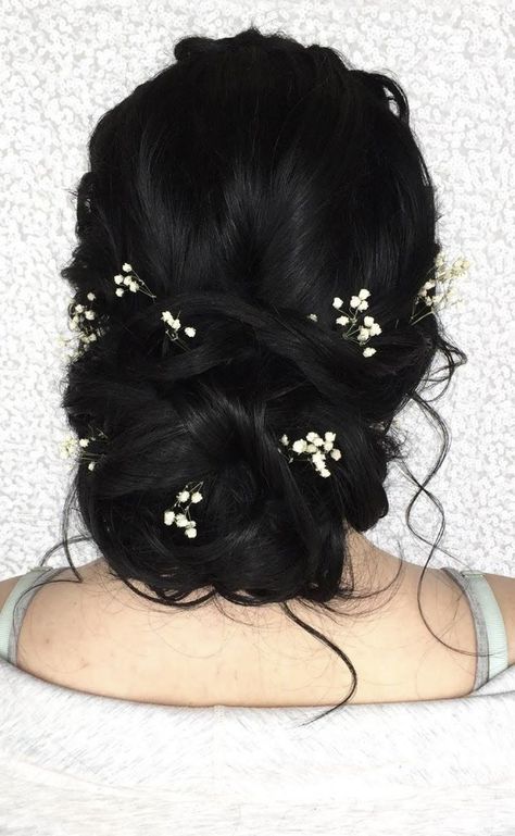 Brunette Updo, Loose Updo, Blond Balayage, Super Hair, Trendy Hair Color, Wedding Hairstyles Updo, Prom Hairstyles, Black Natural Hairstyles, Wedding Hair And Makeup