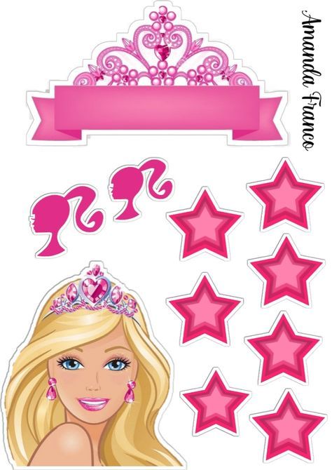 Barbie Birthday Cake E45 Barbie Theme Cake Topper Printable, Barbie Cake Topper Free Printable, Barbie Toppers Printable, Barbie Printables Cake Topper, Barbie Images Free Printable, Barbie Cake Topper Printable, Barbie Cupcake Topper, Barbie Logo Printable, Barbie Cake Ideas Birthdays