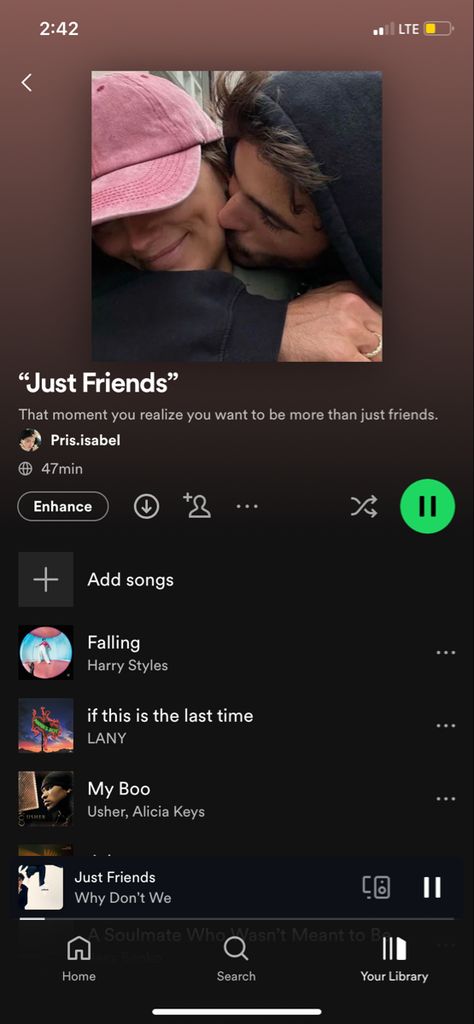 I Made A Playlist For You, I Made You A Playlist, Shared Playlist Names, We're Just Friends, Playlist Songs, Playlist Names Ideas, Playlist Names, Playlist Spotify, Playlist Ideas