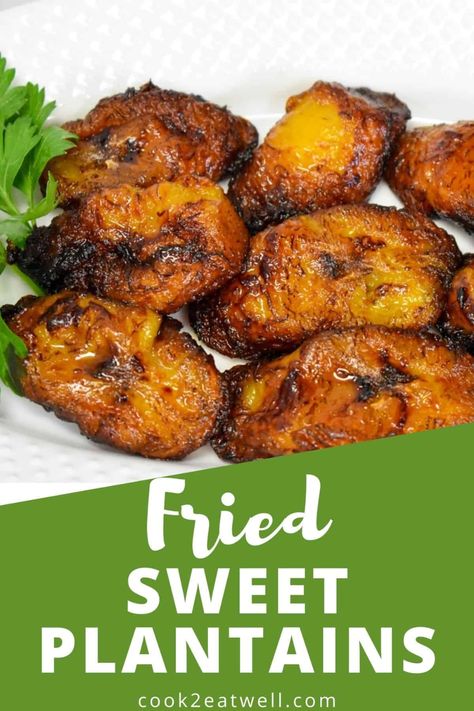 Fried Sweet Plantains, Plantains Recipe, Fried Plantain Recipe, Pollo Tropical, Sweet Plantains, Fried Plantains, Flight Outfit, Cuban Dishes, Plantain Recipes