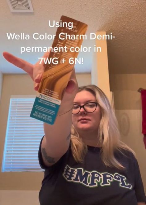 Unlock your fall hair with Colorcharm (Video by stephaniemwalker ) #wella #wellacolorcharm #colourwarehouse Wella Demi Permanent Hair Color Chart, Wella Demi Permanent Hair Color, Wella Color Charm Demi Permanent, Wella Hair Color Chart, Wella Hair Color, Dark Blonde Hair Color, Wella Color Charm, Light Auburn, Demi Permanent