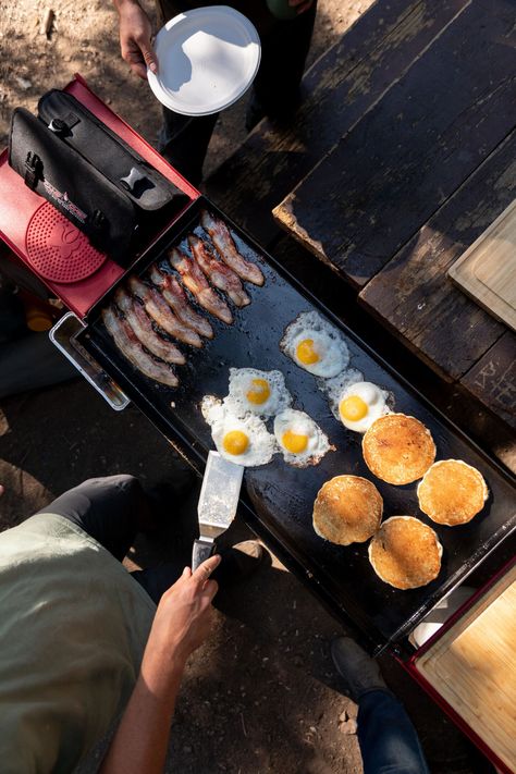 Cast Iron Griddle, Griddles For Grill | Camp Chef Pancakes And Eggs, Freeze Dried Vegetables, Make Pancakes, Natural Cooking, Flat Top Griddle, Cast Iron Griddle, Camping Kitchen, Camp Chef, No Egg Pancakes