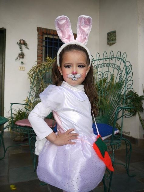 Kids Bunny Makeup, Bunny Makeup Halloween Kids, Bunny Faces Painted, Bunny Makeup Kids, Bunny Face Makeup, Bunny Halloween Makeup, Bunny Costume Kids, Bunny Face Paint, Freehand Crochet