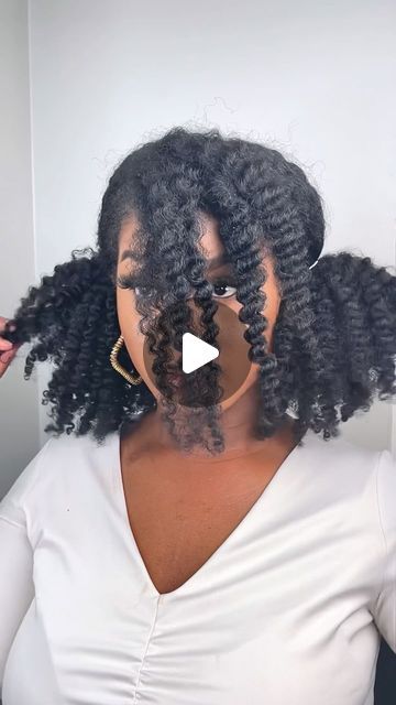 Natural hair on Instagram: "This is a cute Holiday Two Ponytail Natural Hairstyle that I did from a twistout. One thing im gonna do is slay this natural hair ok! Look, I create my styles a lot of times straight from just moving the hands that God gifted me with and using my brain. It can get real challenging at times but the end results always will be fire! Thanks to my supporters for continuously hyping me up and believing in me!🥰🥰🩷😘 Save and share Follow @_harrisjanae_ for more #twoponytails #naturalhair #blackhairstyles #protectivestyles #healthhairjourney #naturalhairtips #4ahair #teamnatural #braidstyles #holidayhair" Natural Hair Ponytail, 4a Hair, Two Ponytails, Black Ponytail Hairstyles, God Made Me, Natural Hairstyle, Twist Outs, Holiday Hairstyles, Natural Hair Tips