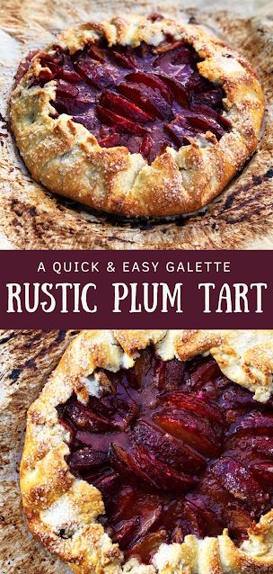 Plum Apple Recipes, Plum Recipes Healthy, Plum Pie Recipe, Plum Galette, Cornmeal Crust, Plum Dessert, Plum Jam Recipes, Plum Pie, Plum Tart