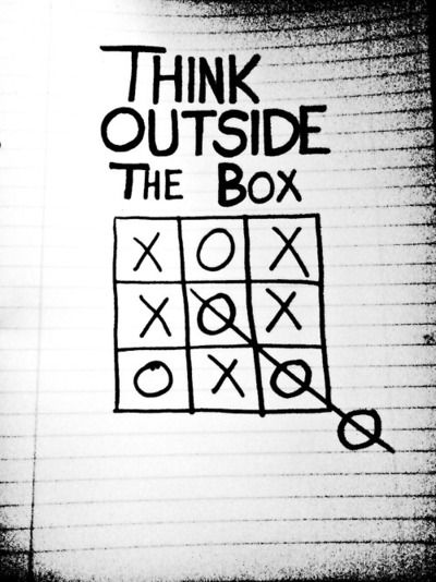 Think outside the box #entrepreneur #entrepreneurship #innovation www.mbdstrategies.com Outside The Box, Thinking Outside The Box, Business Quotes, Cute Quotes, The Words, Great Quotes, The Box, Favorite Quotes, Wise Words