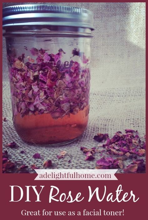 How to Make Rose Water | No Fuss Natural Make Rose Water, Rose Water Diy, Fresh Rose Petals, How To Make Rose, Diy Rose, Homemade Products, Diy Roses, Herbal Infusion, Natural Body Care