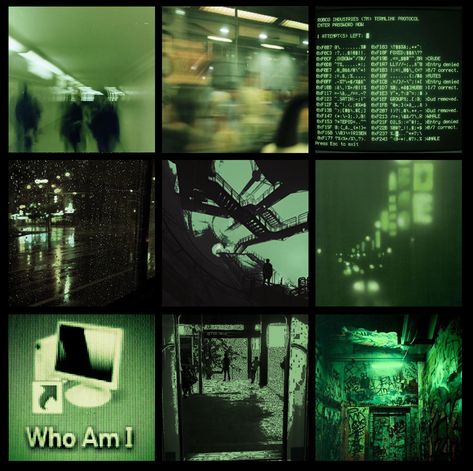 Green And Black Moodboard, Dark Green Aesthetic Moodboard, Backrooms Moodboard, Green Cryptid Aesthetic, Green Dystopian Aesthetic, Identity Aesthetic, Dark Green Aesthetic Collage, Necromancy Aesthetic Green, Rare Aesthetics