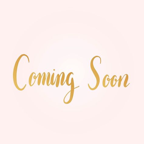 Coming soon typography style vector | free image by rawpixel.com / Aum Coming Soon Pink Logo, New Items Coming Soon Posts, New Things Coming Soon Business, Coming Soon Brand Poster, Coming Soon Boutique Post, Coming Soon Pink, Small Business Instagram, Business Instagram, Instagram Business