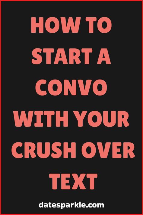 Learn how to text your crush with ease! This guide covers the art of starting conversations, using humor, discussing shared interests, and asking imaginative questions to keep the chat light, fun, and connected. What To Chat With Your Crush, How To Start A Chat With Your Crush, How To Start Texting Your Crush, How To Chat With Your Crush, How To Start A Convo With Your Crush, How To Text Your Crush, Crush Over Text, Text Your Crush, Starting Conversations