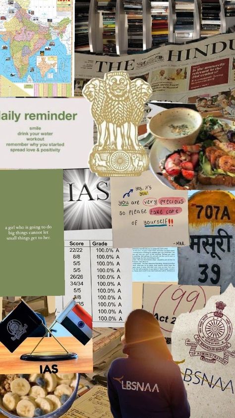 Upsc motivation vision board Upsc Study, Upsc Motivation, Study Focus, Water Exercises, Remember Why You Started, Dream Vision Board, Dream Board, Spread Love, Vision Board