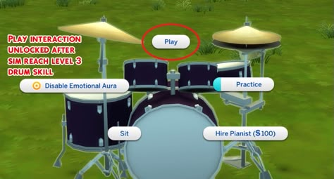 Play Drum Mods | Cepzid With Hakrabr on Patreon Musician Sims 4 Cc, Sims 4 Cc Drumset, Sims4 Music Cc, Sims 4 Cc Drum Set, Sims 4 Music Mod, Sims 4 Cc Drums, Sims 4 Band Mod, Sims 4 Cc Instruments, Sims 4 Instruments